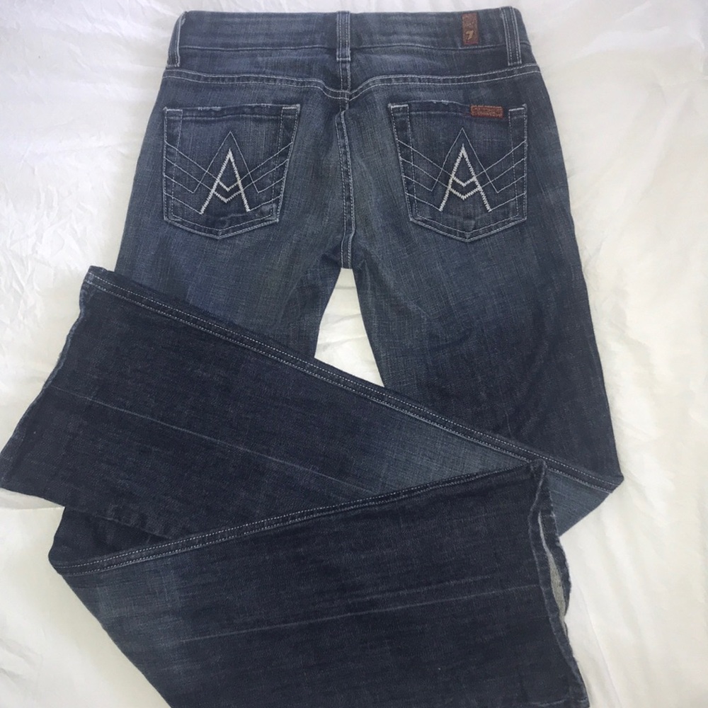 7 for all mankind A pocket flare jean